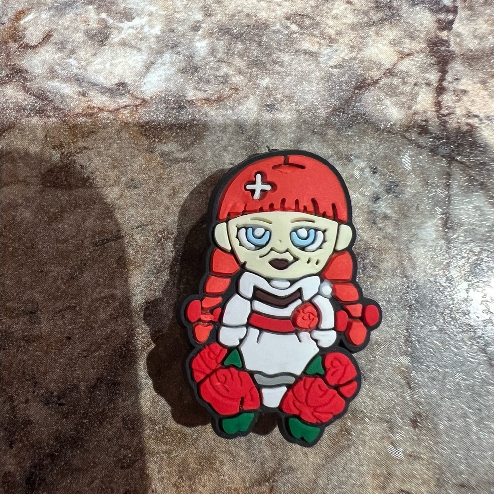 Anabelle Croc Charm Horror Movie - 3/$8